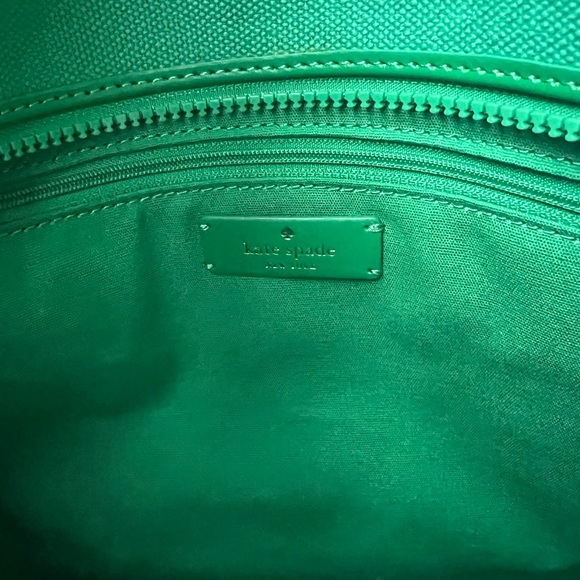 Kate Spade Jett Canvas LARGE Tote in Green Bean Multi #KB695 NWOT - Picture 13 of 14